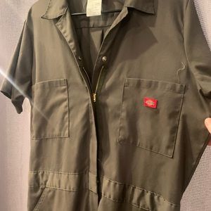 Dickies Army green lightweight coveralls